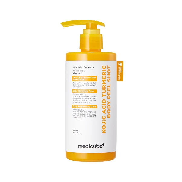 Medicube Shot de Peeling au Kojic Acid et Curcuma 280ml — Gommage Corps