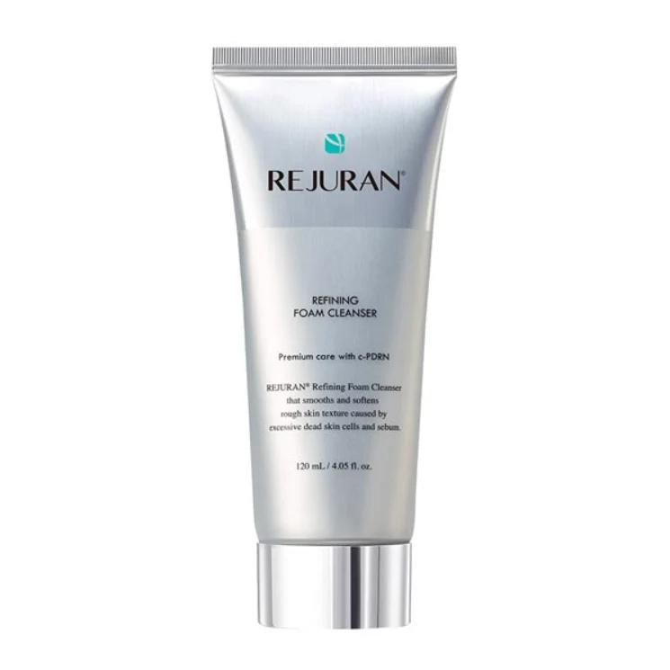 Nettoyant Moussant Raffinant REJURAN 120ml avec Exfoliants Doubles