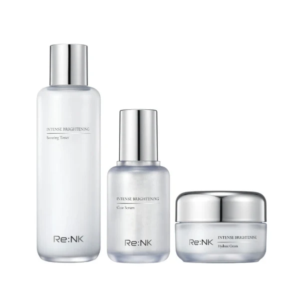 Ensemble Éclaircissant Intense Re:NK - Tonique, Sérum, Crème Hydratante