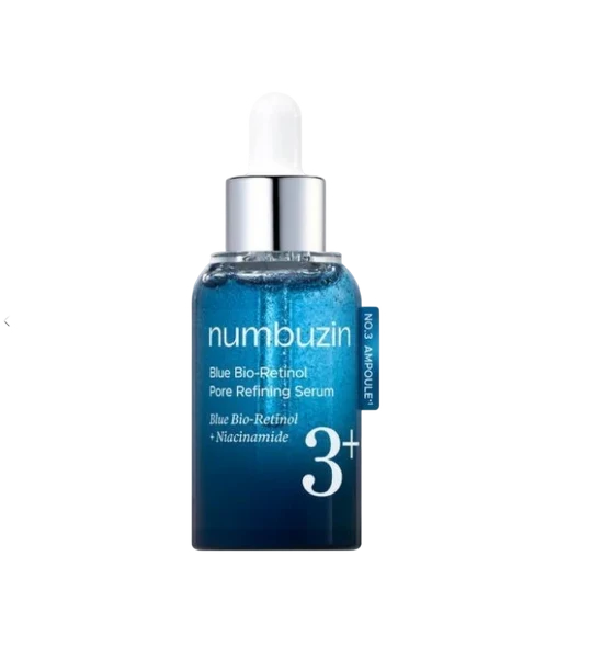 Numbuzin No.3 Blue Bio-Retinol Pore Refining Serum 30ml — Skincare Devices