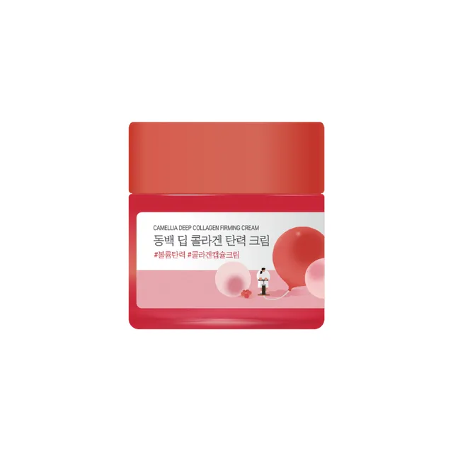 ROUND LAB Crème raffermissante au collagène de camélia 50ml — Appareils de soins de la peau