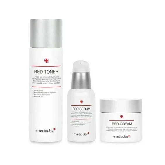 Medicube Redline 2.0 Plus 3-Piece Set for Acne-Prone Skin — Skincare Devices