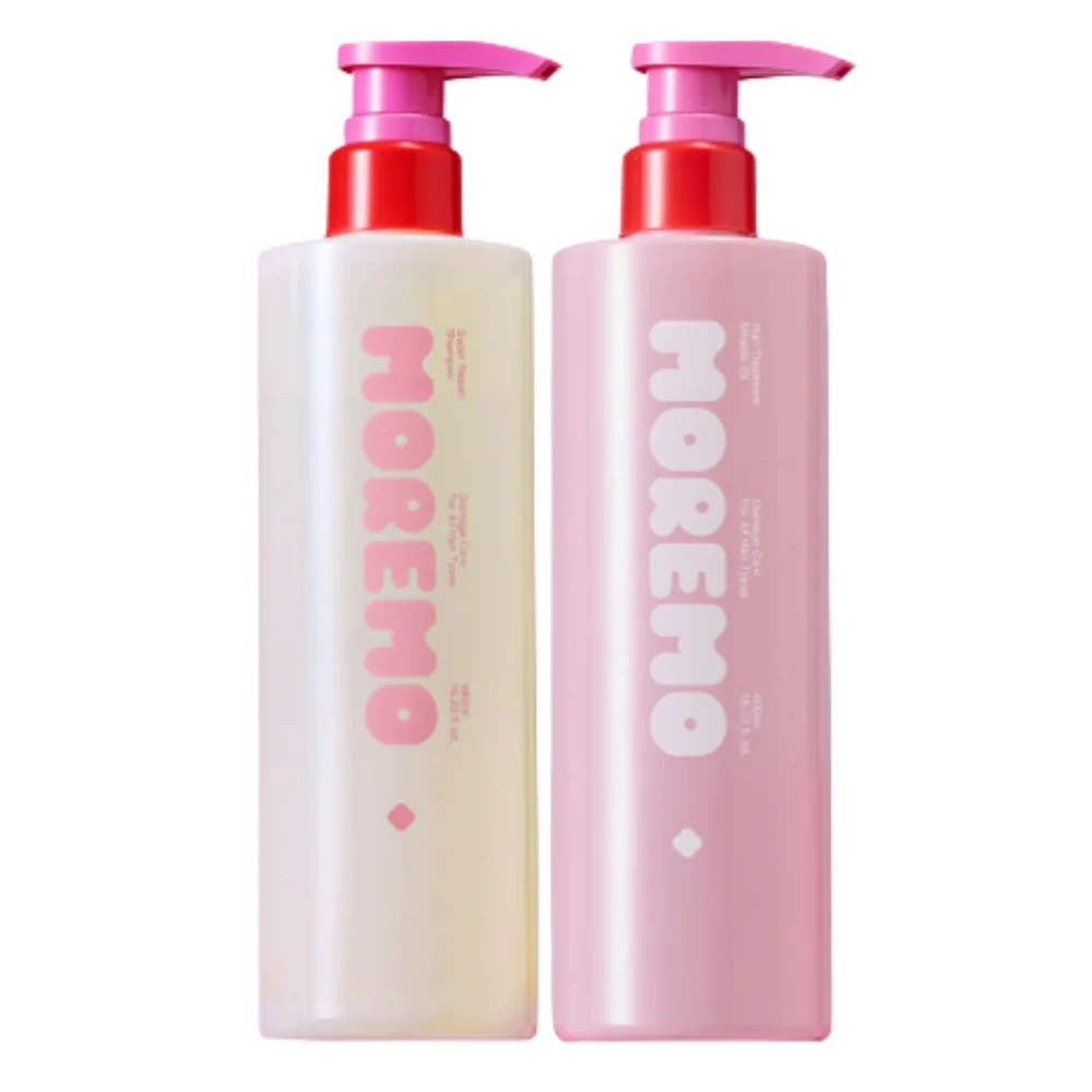 Moremo Super Repair Shampoo 480ml + Hair Treatment Miracle 2X 480ml