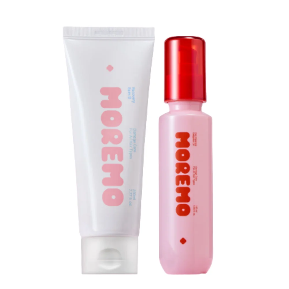 Baume de récupération Moremo B 230ml et huile d'essence Delightful 120ml — Outils de coiffure