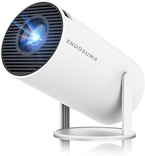 Mini Projecteur Portable 4K WiFi Bluetooth Rotation 210° — Projecteur portatif