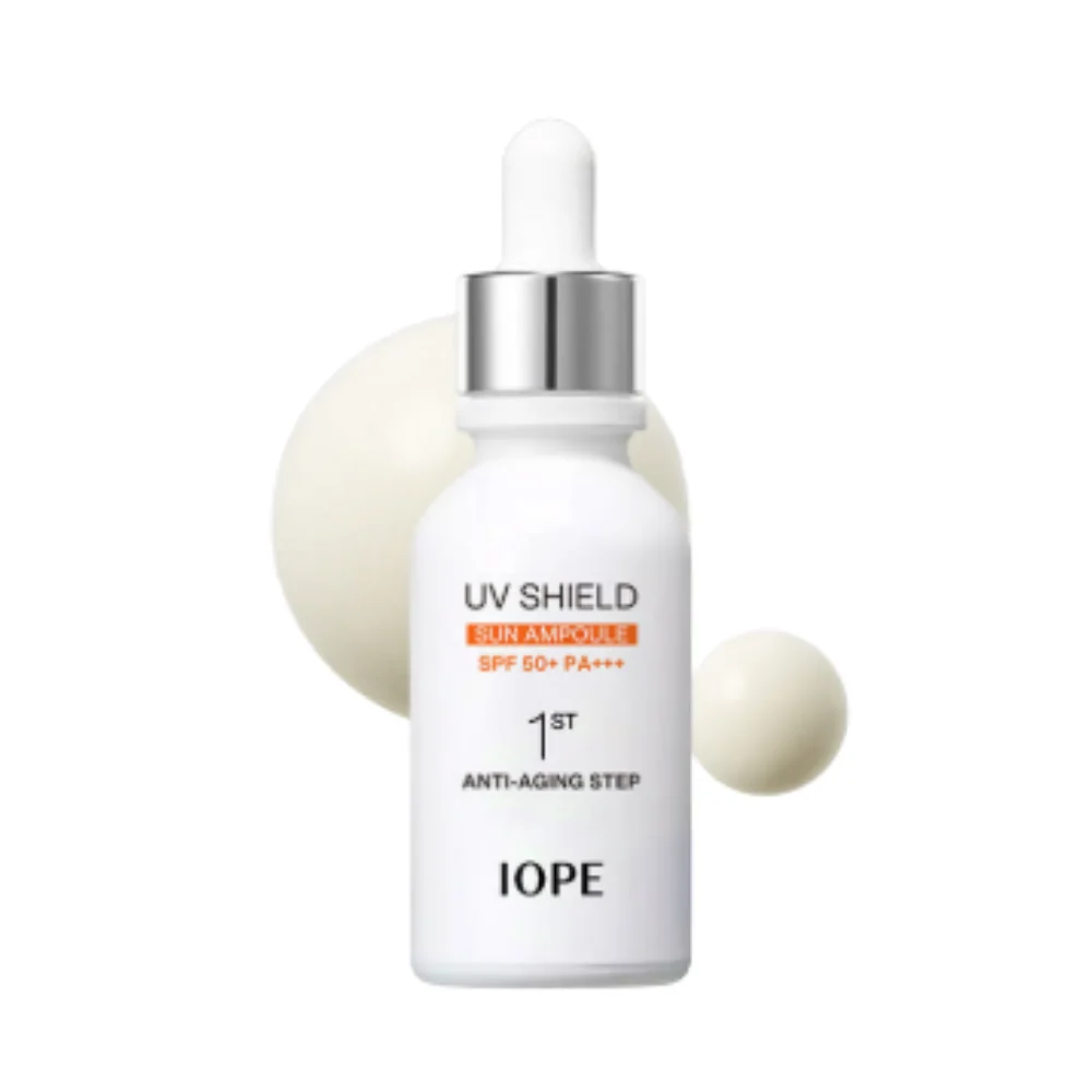 IOPE Ampoule Solaire UV Shield 40ml SPF 50+ PA+++ — Appareils de soins de la peau