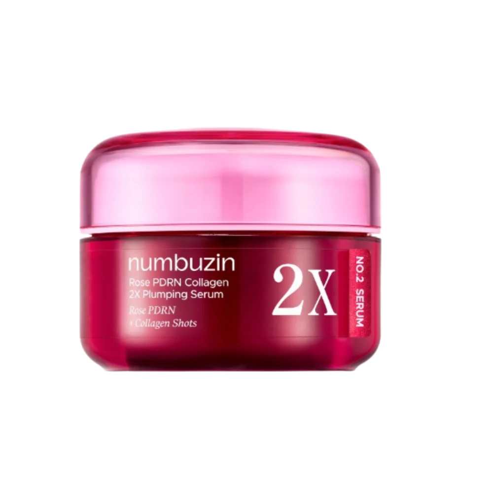 Sérum repulpant Numbuzin Rose Pdrn Collagen 2x 30ml — Appareils de soins de la peau
