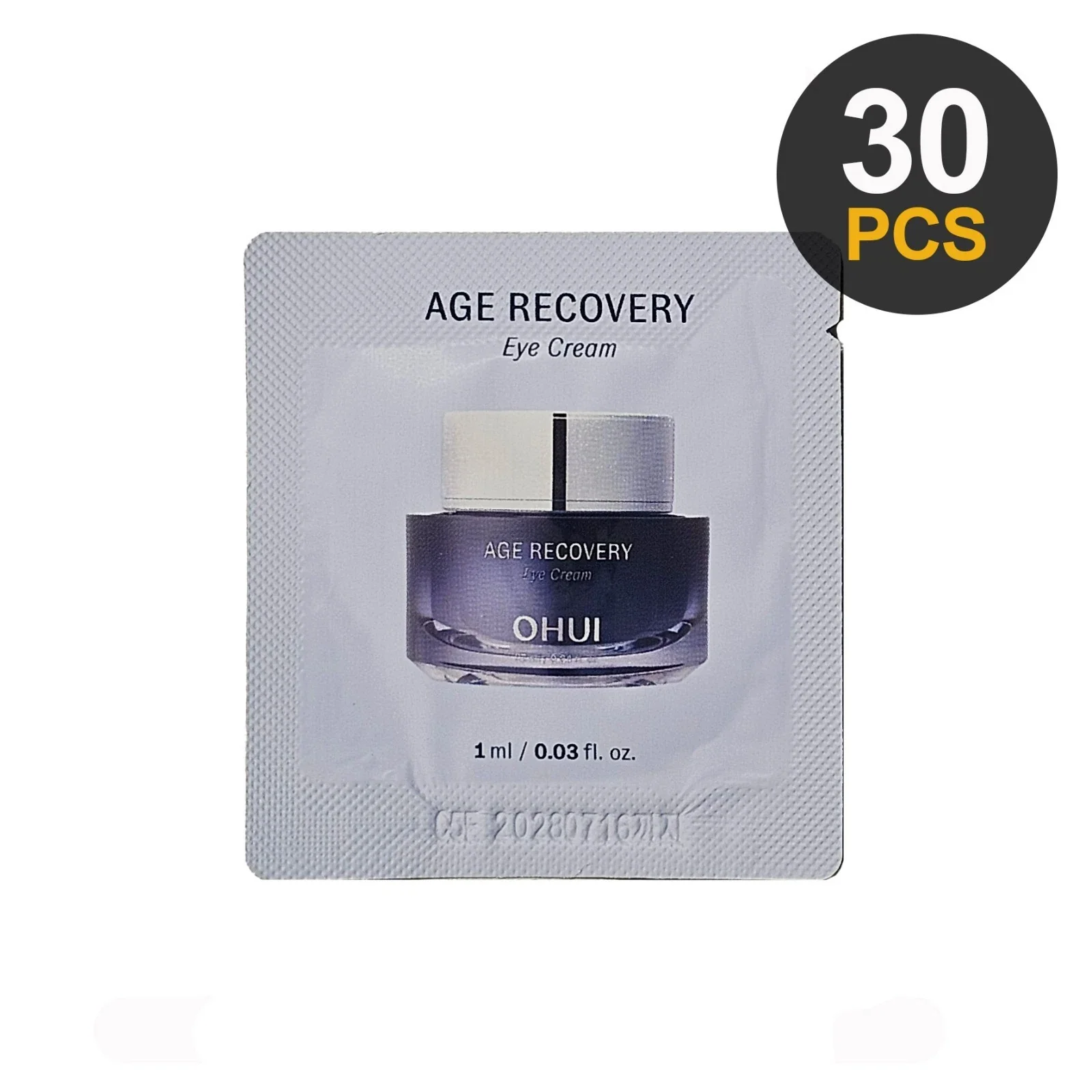 Crème Contour des Yeux O HUI Age Recovery 1ml x 30pcs — Appareils de soins de la peau