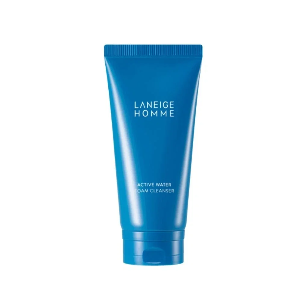 Nettoyant Moussant Actif à l'Eau LANEIGE Homme 150ml — Nettoyants visage