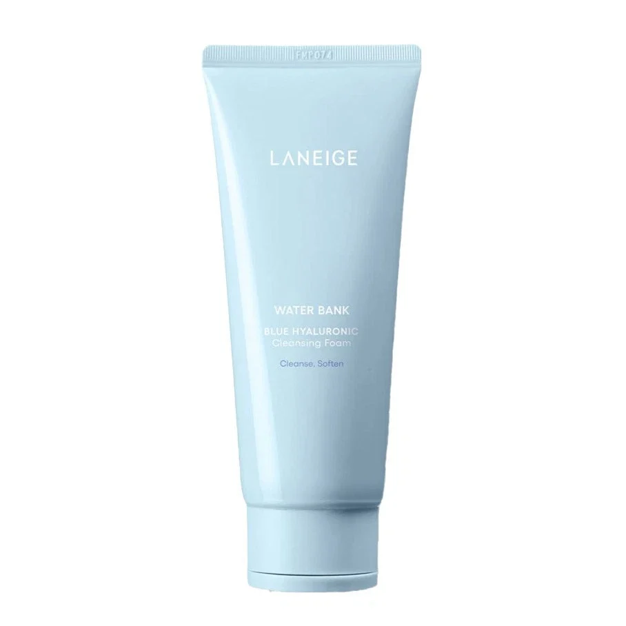 LANEIGE Water Bank Blue Hyaluronic Cleansing Foam 150g — Facial Cleansing Brushes