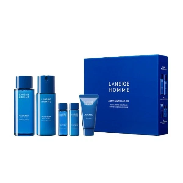 Ensemble Duo Active Water Homme de Laneige pour les soins de la peau masculine — Appareils de soins de la peau
