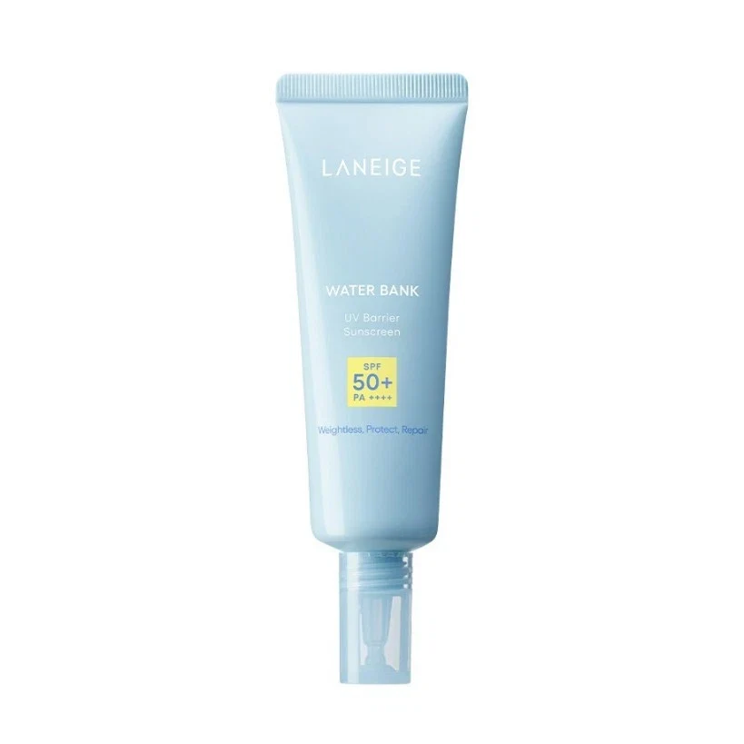 Crème solaire Laneige Water Bank UV Barrier 50ml SPF50+ PA++++ — Appareils de soins de la peau