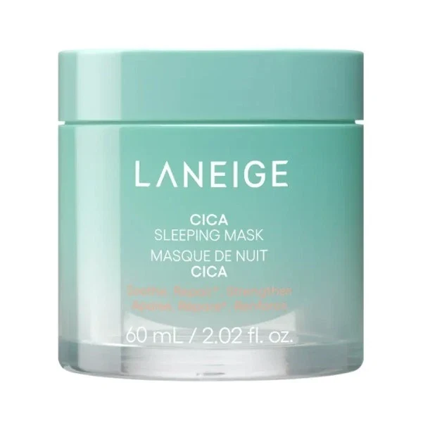 Masque de Nuit Cica Laneige 60ml pour Peau Sensible — Appareils de soins de la peau