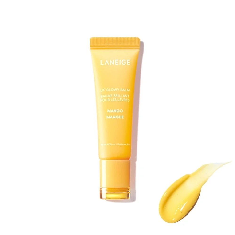 Baume à Lèvres Glowy LANEIGE 10g #Mango pour des Lèvres Hydratées — Appareils de soins de la peau
