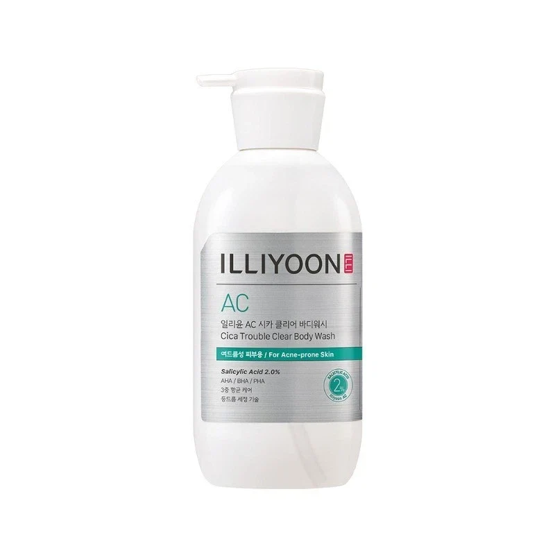 ILLIYOON AC Cica Clear Body Wash 400ml for Acne-Prone Skin