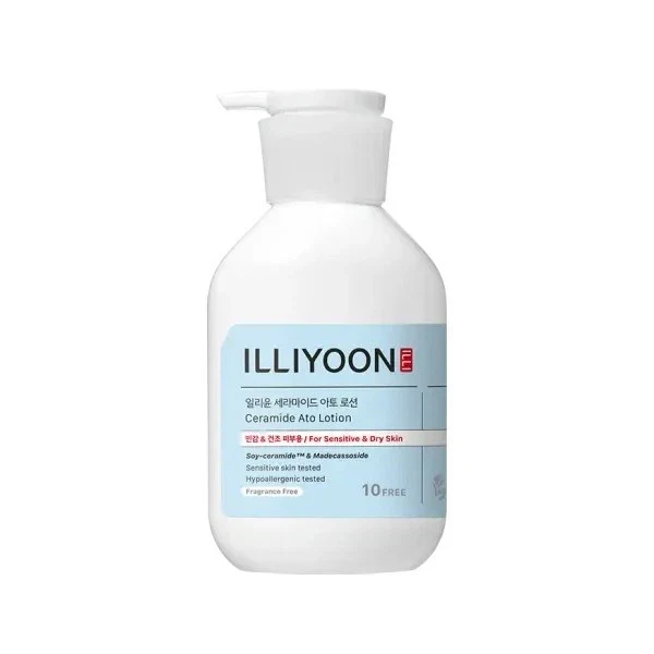 Lotion Ato Ceramide ILLIYOON 350ml pour Peau Sèche — Lotion pour le corps