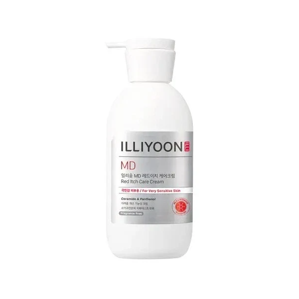 Crème Illiyoon MD Red Itch Care 330mL pour Peau Sèche — Appareils de soins de la peau