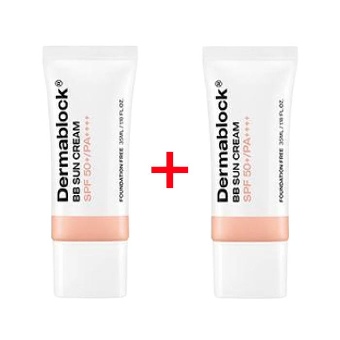 Dermablock BB Sun Cream 35ml x 2 (SPF50+ PA++++ ) — Skincare Devices