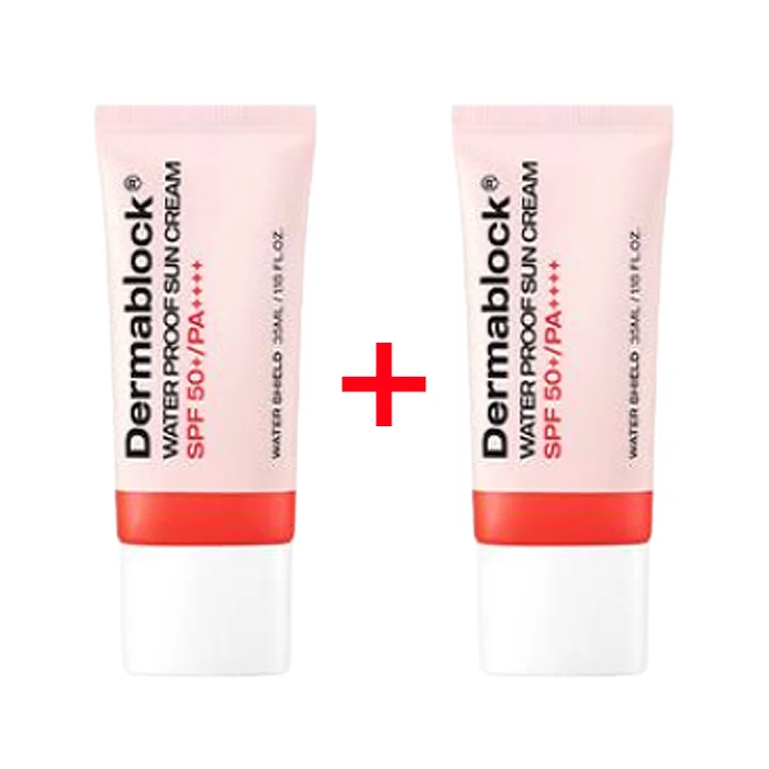 Dermablock Waterproof Sun Cream 35ml x 2 (SPF50+ PA++++ )