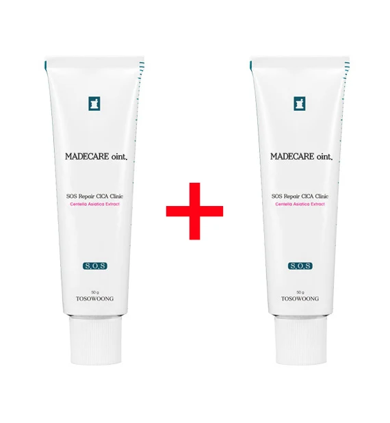 TOSOWOONG SOS Repair Cica Clinic Cream 50g - 2 Pack — Skincare Devices