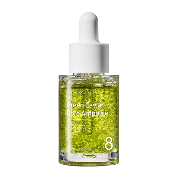 TOSOWOONG Ampoule de Caviar Vert 33ml pour le Raffinement des Pores — Appareils de soins de la peau