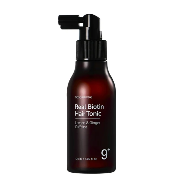 TOSOWOONG Tonique Capillaire Réel Biotine 120ml — Appareils pour la croissance des cheveux et du cuir chevelu