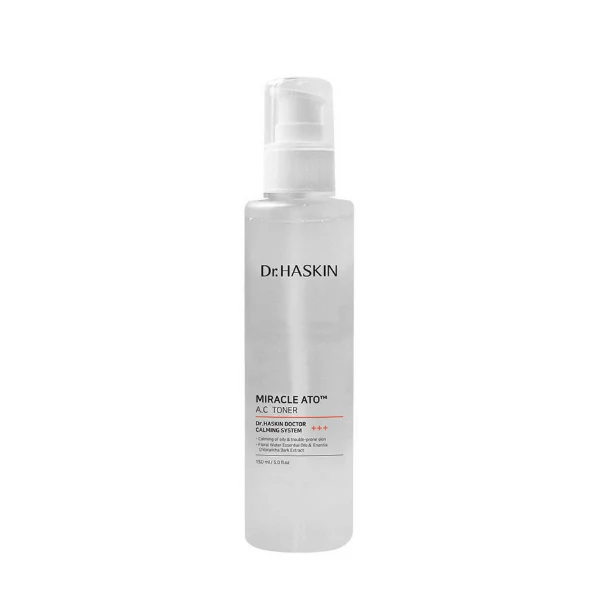 Toner Miracle Ato A.C de Dr.Haskin pour Peau Grasse et Sensible