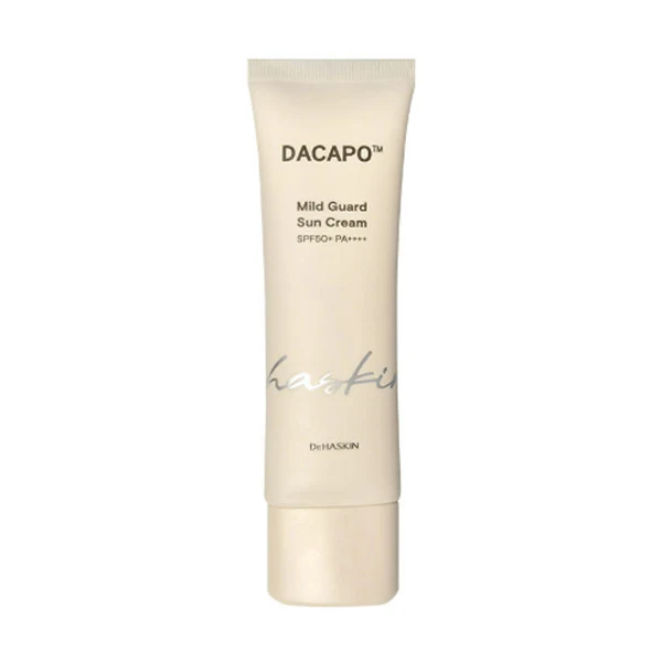 Crème solaire Dr.Haskin Dacapo Mild Guard SPF50+ PA++++ 50g — Appareils de soins de la peau