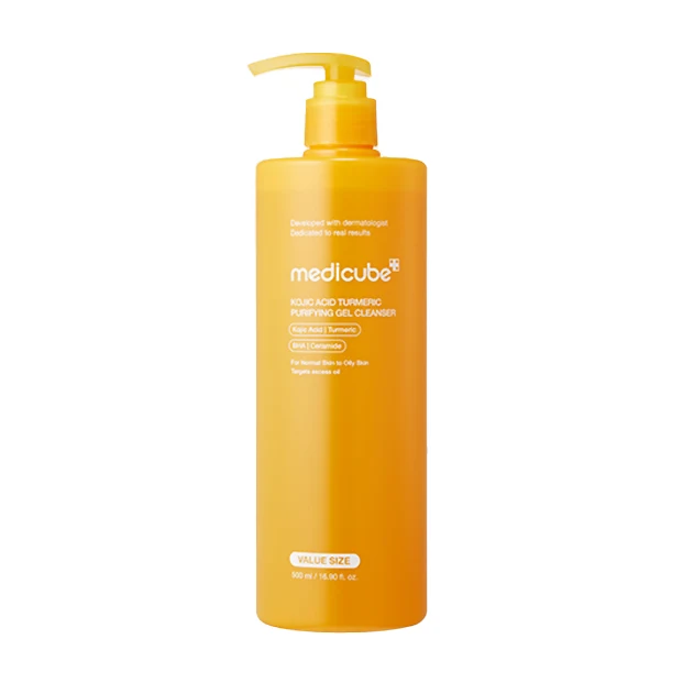 Gel Nettoyant Medicube à l'Acide Kojique et au Curcuma 500ml — Nettoyants visage