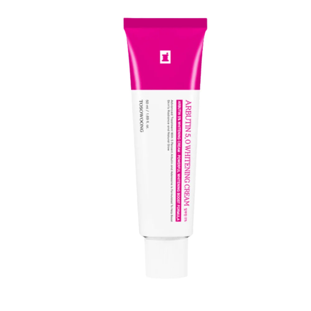 Crème éclaircissante 5% Arbutine TOSOWOONG 50ml