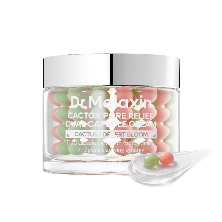 Crème en capsules doubles Cactox Pore Relief de Dr.Melaxin 65g