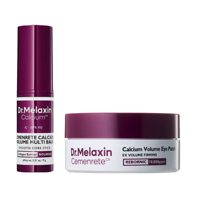 Dr.Melaxin Cemenrete Calcium Volume Baume Multi 9g & Ensemble de Patches