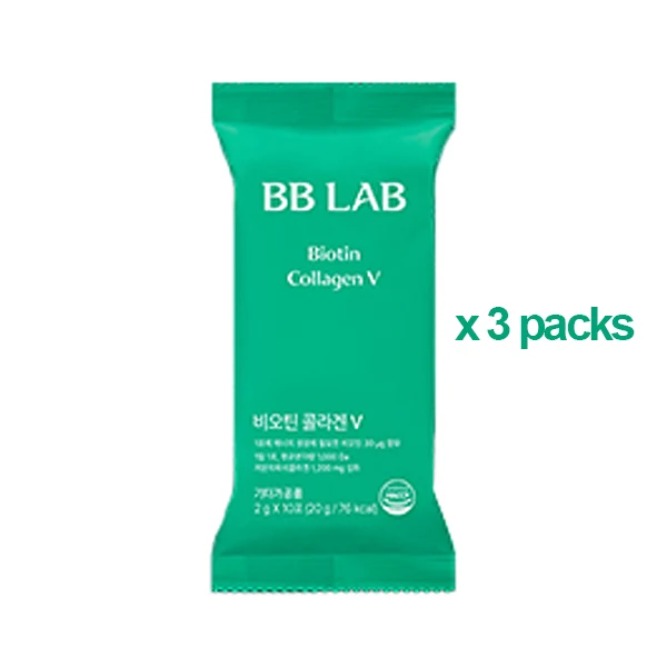 BB LAB Biotin Collagen V 3 Packs (2g x 30 Sticks)
