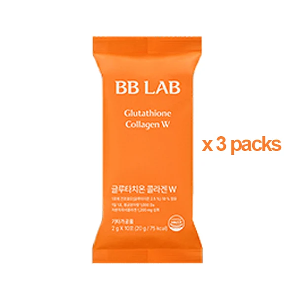 BB LAB Glutathione Collagen 3 Paquets (2g x 30 Bâtonnets) — Appareils de soins de la peau