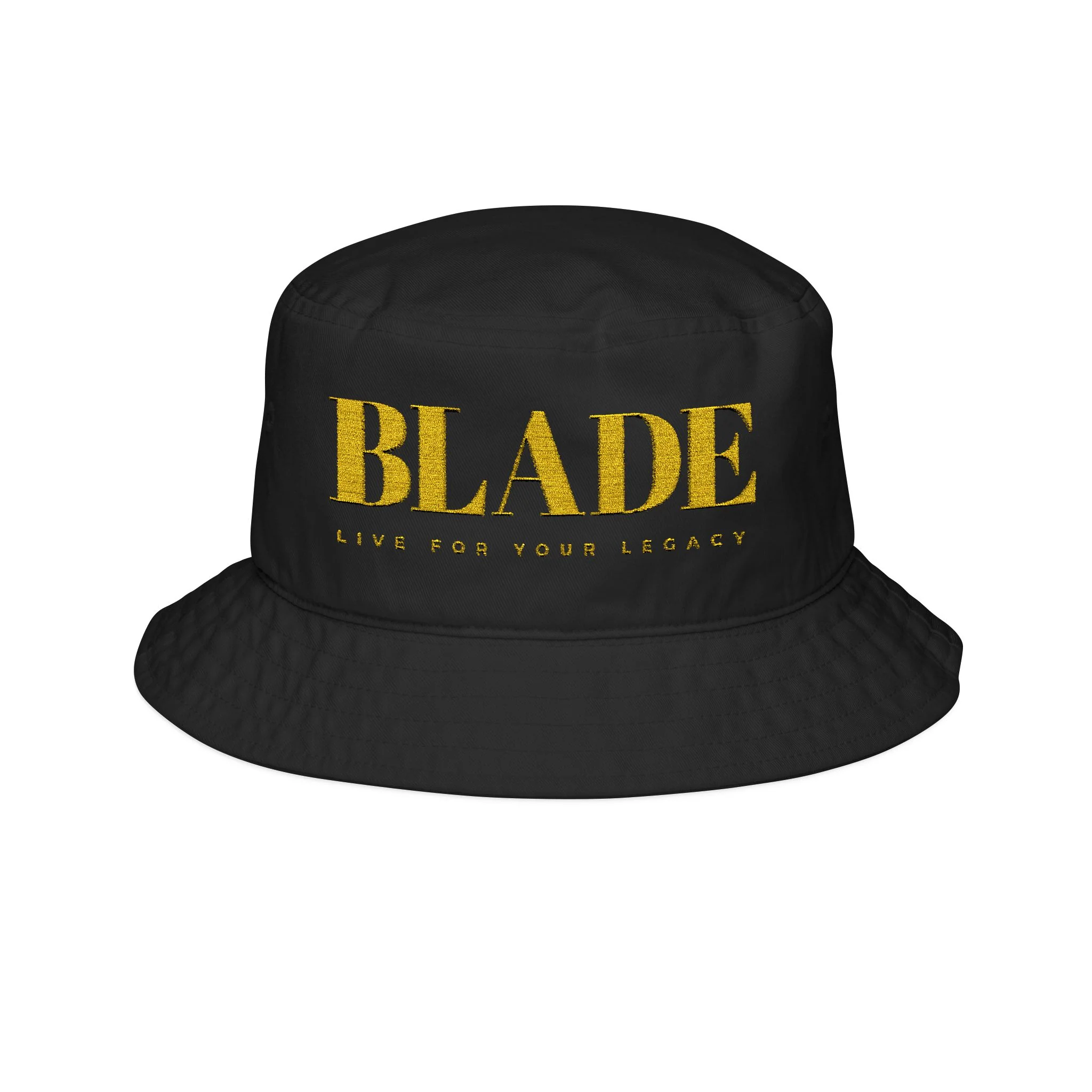 Blade Legacy Bucket Hat - One Size - Black — Fashion Accessories