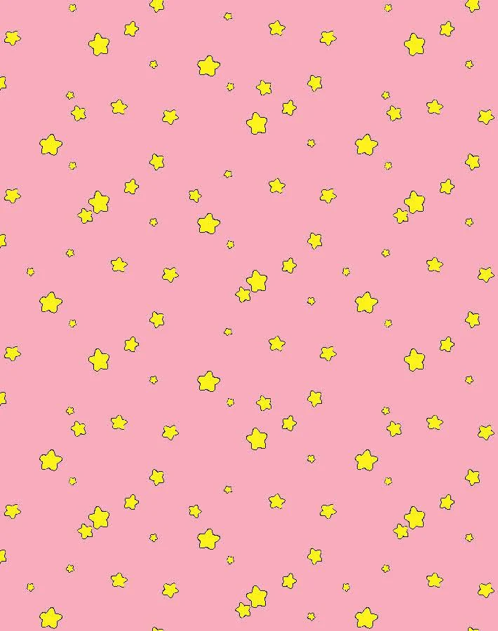 Shooting Stars Wallpaper by Barbie™ - Bubblegum - Removable Panel