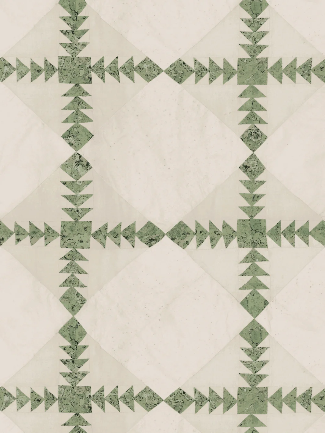 'Borden' Wallpaper by Nathan Turner - Green - Traditional / Sample - 8 x 8 in. — Wallpaper & Murals