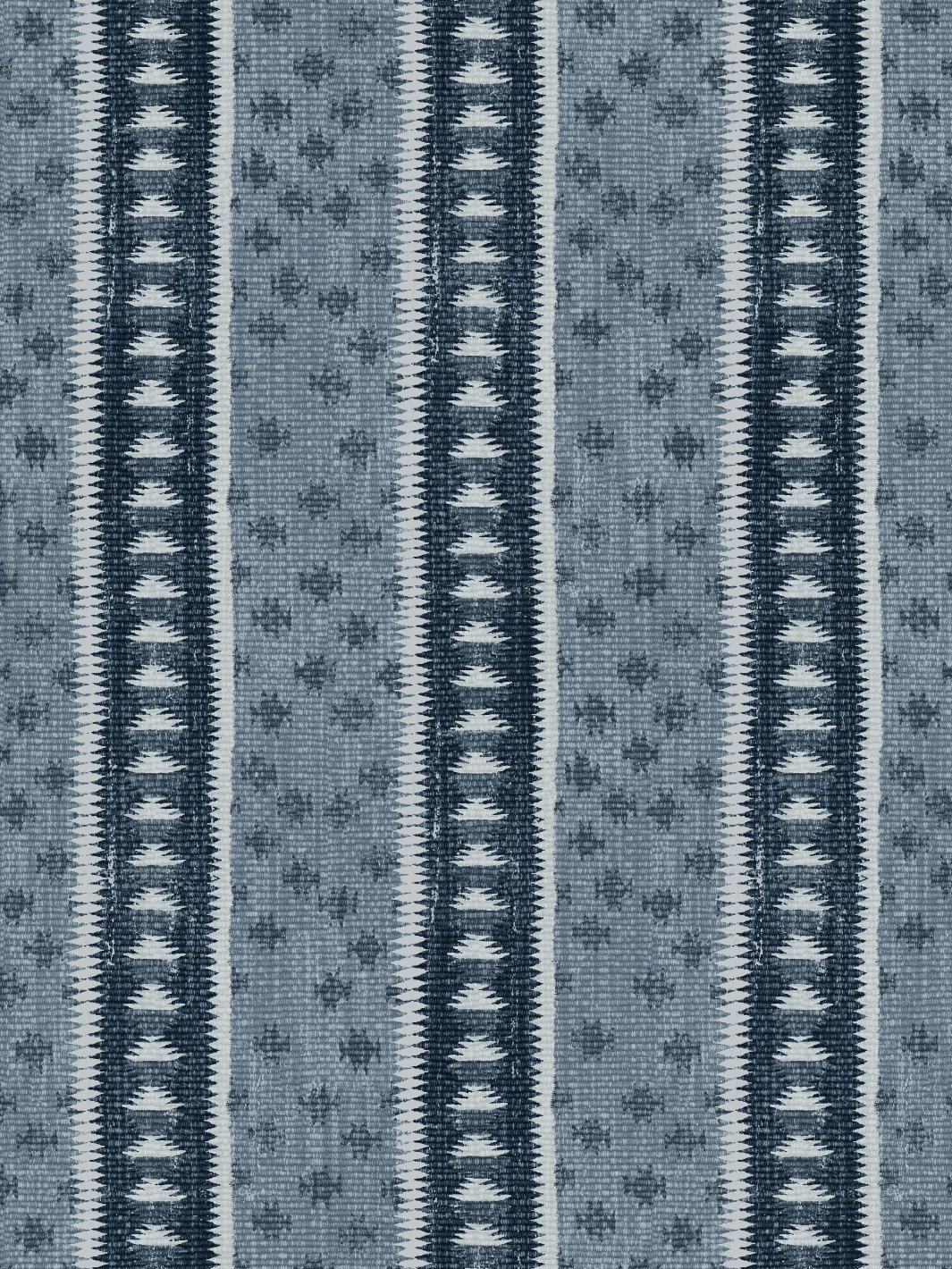 'Northstar Stripe' Wallpaper by Nathan Turner - Blue - Traditional / Sample - 8 x 8 in.