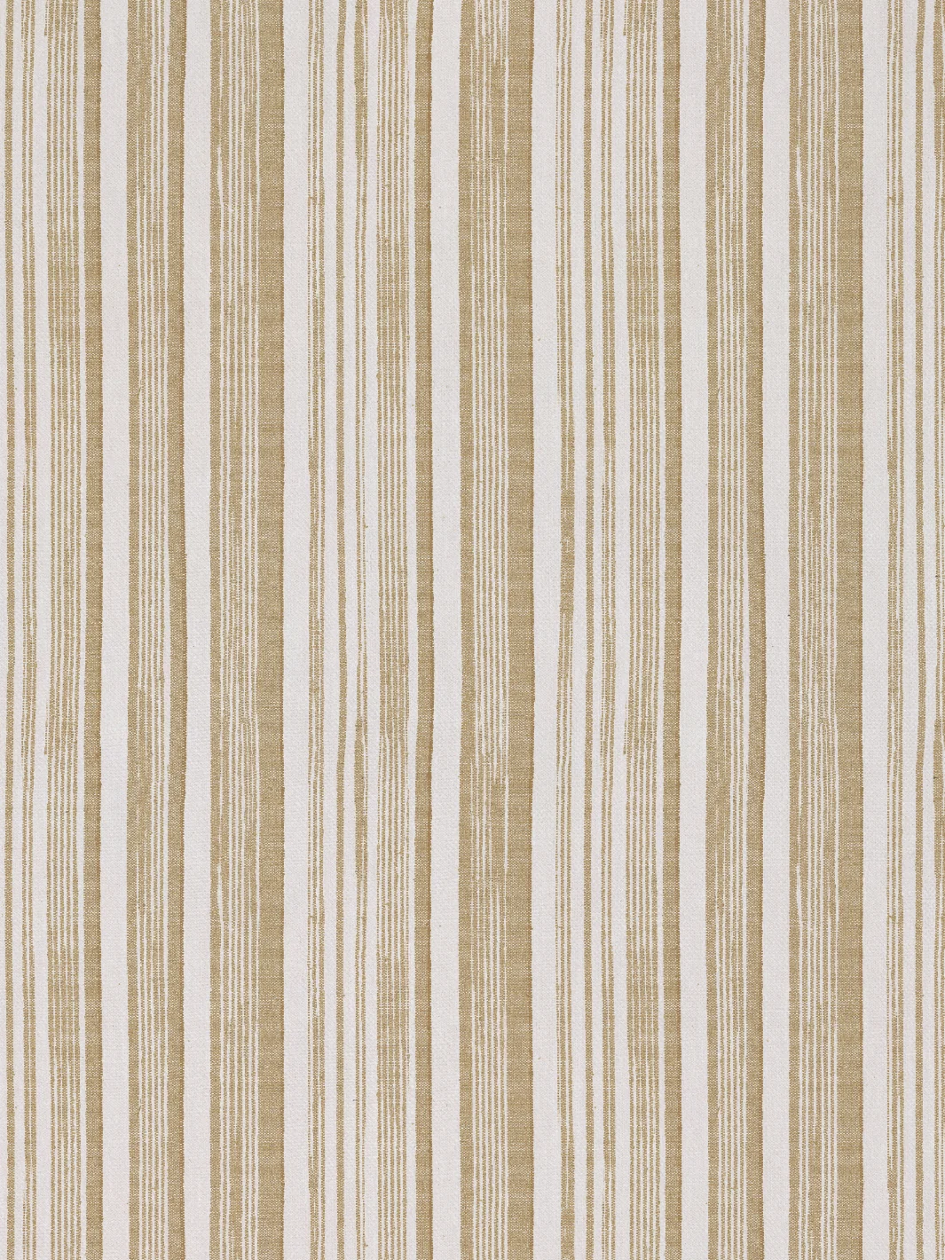 Papier peint « Stuart Stripe » par Nathan Turner - Or - Traditionnel / Échantillon - 8 x 8 po. — Papier peint et murales