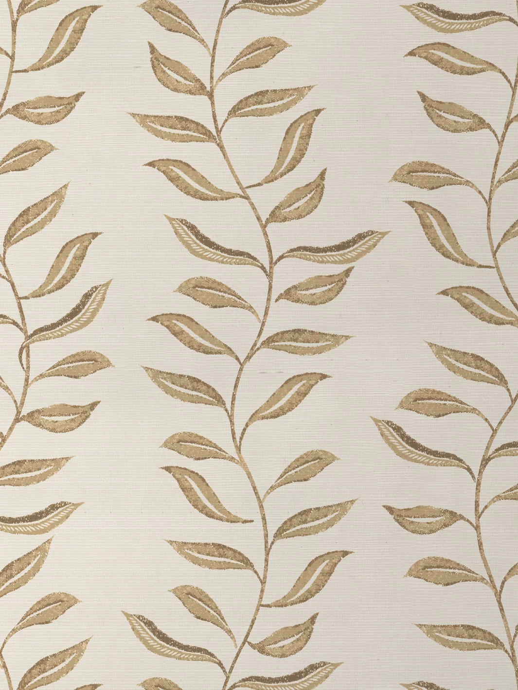 'Seneca' Grasscloth Wallpaper by Nathan Turner - Gold - Grasscloth Roll - Sample