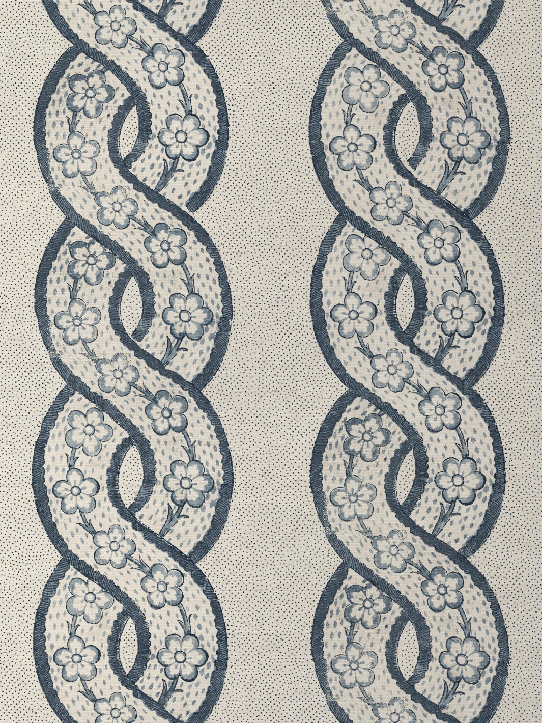 'Whitby' Grasscloth Wallpaper by Nathan Turner - Darker Blue - Grasscloth Roll - Sample — Wallpaper & Murals