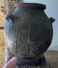 Wallshoppe French 19th Century Walnut Oil Pot
