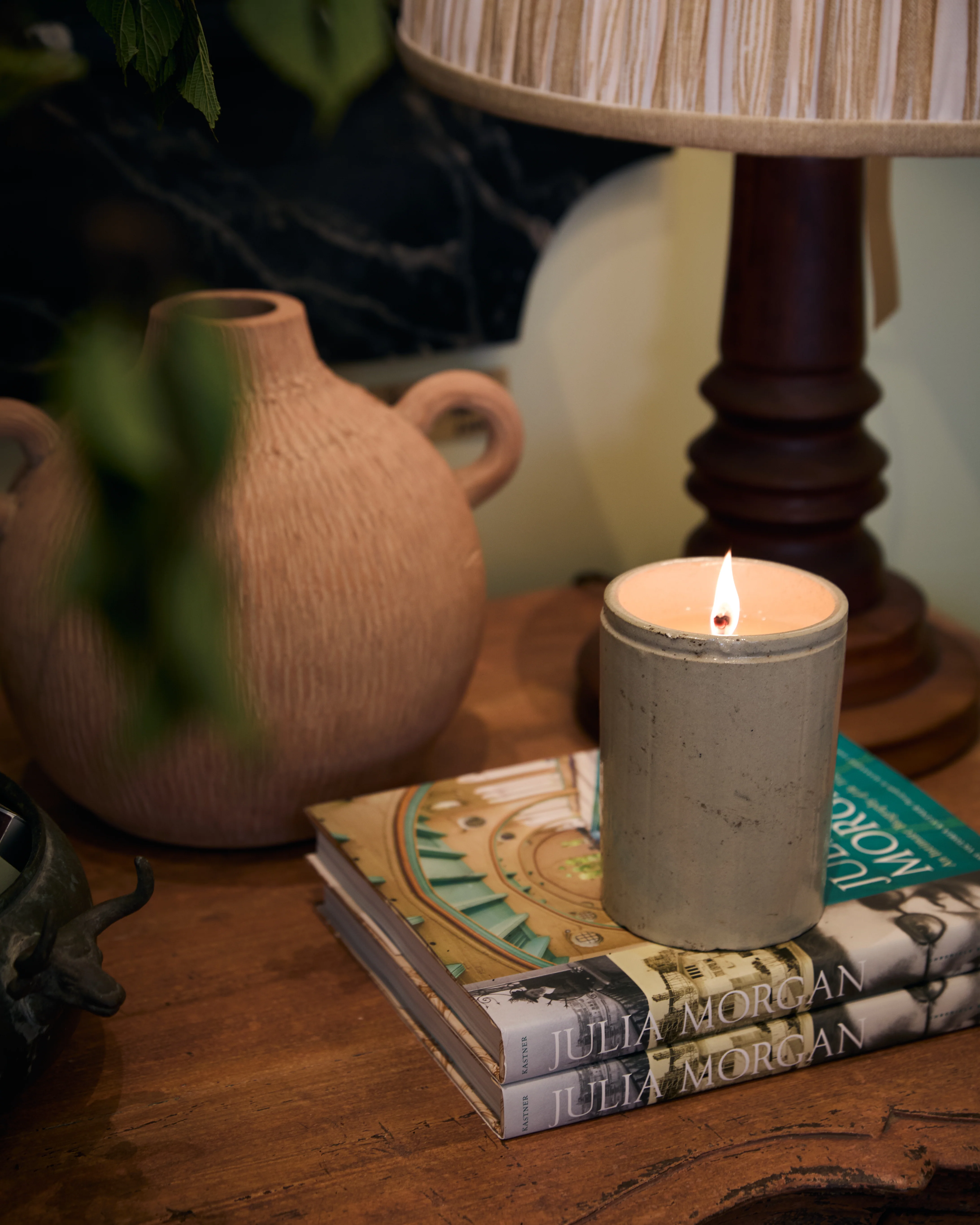 NT - Object - Antique Marmalade Jar Candle (Large)