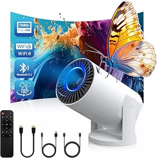 Q5 Mate Wireless Mini Projector | 4K 1080P | WiFi 6 5G