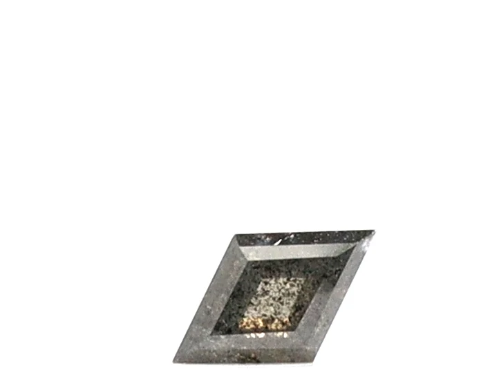 Diamant sel et poivre en forme de cerf-volant de 0,50 ct — Pierres précieuses en vrac