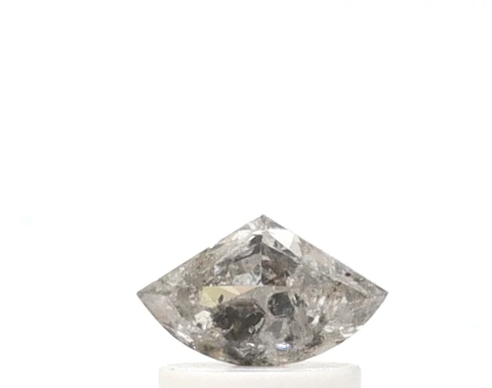 Diamant sel et poivre de forme géométrique de 0,50 carat — Pierres précieuses en vrac