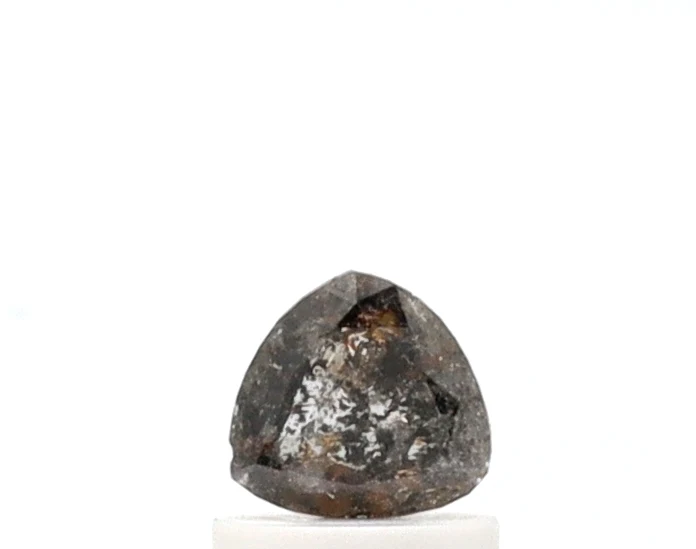 Diamant sel et poivre taille trillion de 0,50 ct — Pierres précieuses en vrac