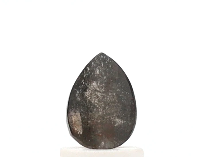 0.50 Ct Pear Cut Salt and Pepper Diamond — Loose Gemstones