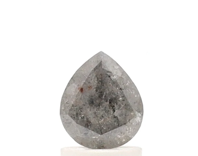 1.20 Ct Pear Cut Salt and Pepper Diamond — Loose Gemstones