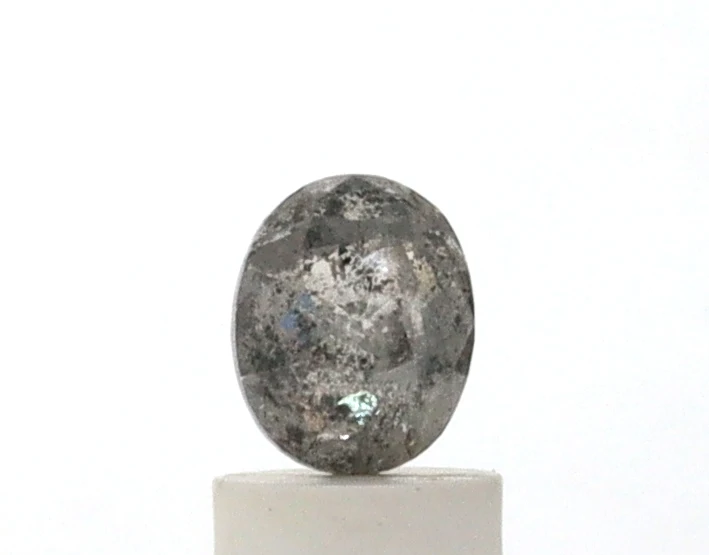 1.01 Carat Oval Shape Salt & Pepper Diamond — Kitchen Gadgets